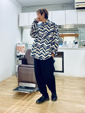 チョキさんさん（メンズ・170cm）の冬コーディネート