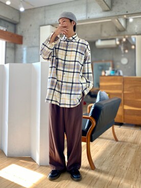 チョキさんさん(メンズ・170cm)の秋コーディネート