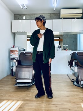 「Adoon plain（アドーンプレーン）のアイテム」を使った、チョキさんさん（メンズ・170cm・40代）の秋コーディネート