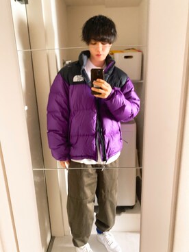 「いいね返し」｜「アイテム（ブルゾン）」を使った、おざわさん（メンズ・170cm）の春コーディネート