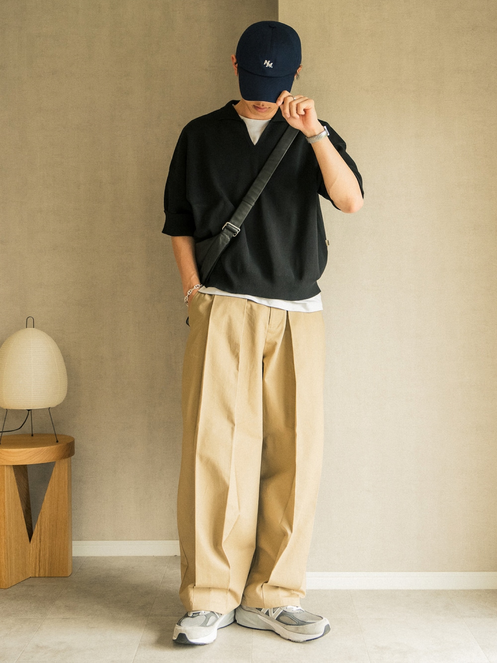 COLIN（コリン）の「COLIN:Benjamin Skipper Knit S/S 12ゲージ