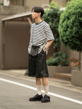 Suzuさん（メンズ・181cm）の夏コーディネート