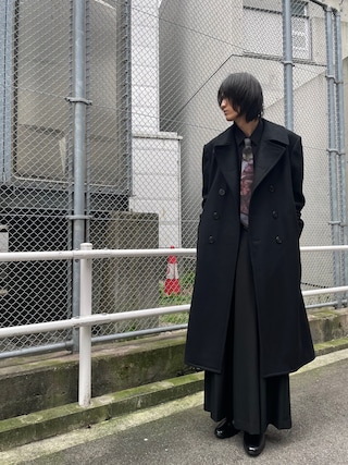 黒 チェスターコート JK-19AU007 黒 チェスターコート JK-19AU007 黒 チェスターコート JK-19AU007 黒