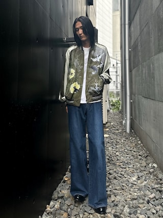 LAD MUSICIAN [ラッドミュージシャン] REVERSIBLE BLOUSON -RAIN