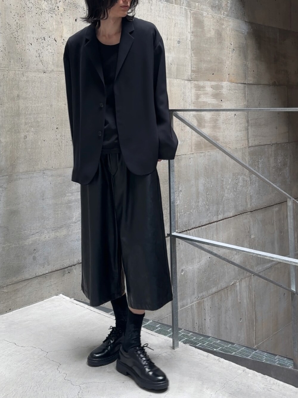 LAD MUSICIAN フェイクラムレザー ワイドパンツ 1745390972_1000.jpg