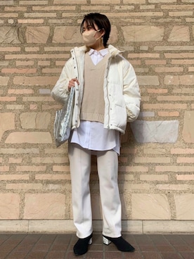 miu☺︎さん（レディース・160cm）の冬コーディネート