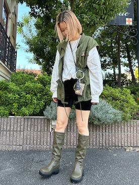 miu☺︎さん(レディース・160cm)の秋コーディネート