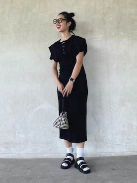 yukariさん（レディース・168cm）の夏コーディネート