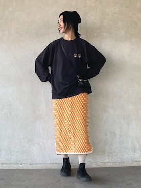 yukariさん（レディース・168cm）の冬コーディネート