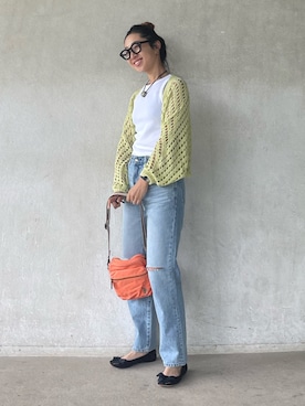 「something_jean」｜yukariさん（レディース・168cm）の春コーディネート