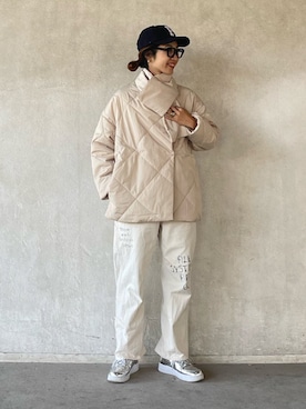 「FREAK'S STORE（フリークスストア）のアイテム（ピアス（両耳用））」を使った、yukariさん（レディース・168cm）の秋コーディネート