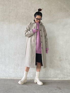 「チェルシーブーツ」｜yukariさん（レディース・168cm）の秋コーディネート