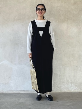「cava cava（サヴァサヴァ）のアイテム（ローファー）」を使った、yukariさん（レディース・168cm）の春コーディネート