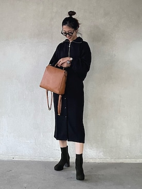 「FOSSILSTYLE」｜yukariさん（レディース・168cm）の秋コーディネート