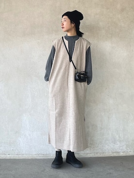 yukariさん（レディース・168cm）の冬コーディネート