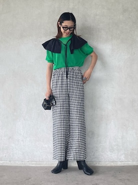 「ITEMS_URBANRESEARCH」｜yukariさん（レディース・168cm）の夏コーディネート