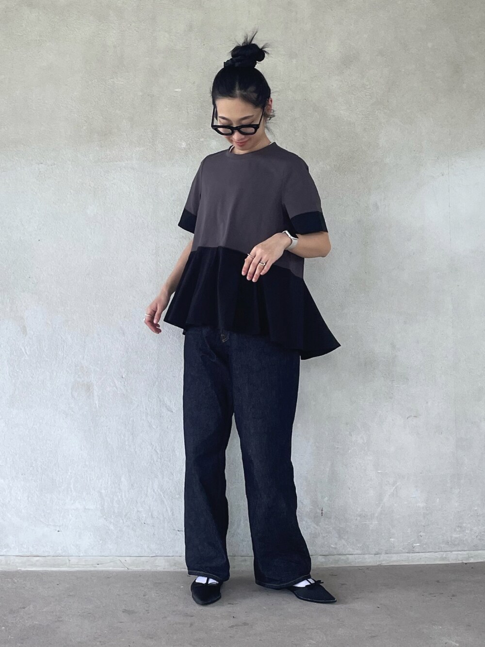 LA PEAU DE GEM（ラポドゥジェム）の「【LA PEAU DE GEM】high waist