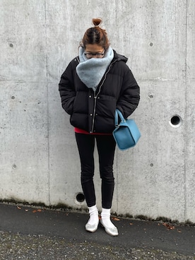 「chiiiibag」｜yukariさん（レディース・168cm）の冬コーディネート