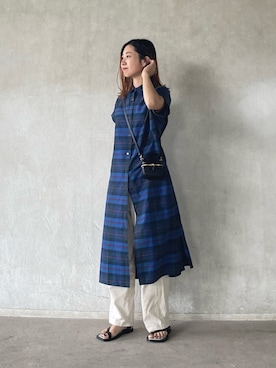 「A.EMERY（エーエメリー）のアイテム」を使った、yukariさん（レディース・168cm）の夏コーディネート