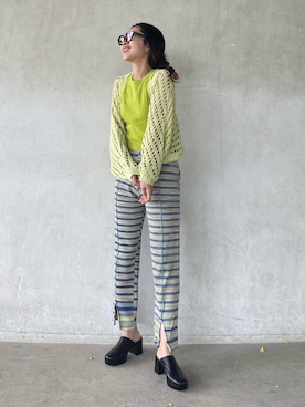 「HCAE（エイチシーエーイー）のアイテム」を使った、yukariさん（レディース・168cm）の春コーディネート