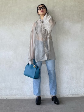 「something_jean」｜yukariさん（レディース・168cm）の春コーディネート