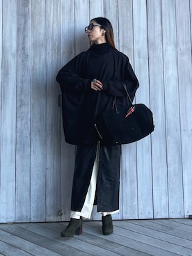 「FREAK'S STORE（フリークスストア）のアイテム（ピアス（両耳用））」を使った、yukariさん（レディース・168cm）の秋コーディネート