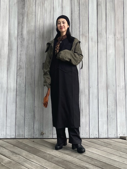 超美品✨ en あしながおじさん バックバンドミュール 22.5 ゴールド