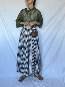 yukariさん（レディース・168cm）の夏コーディネート