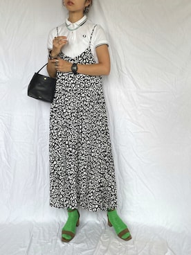 「G-SHOCK」｜「アイテム（ワンピース/ドレス）」を使った、yukariさん（レディース・168cm）の夏コーディネート