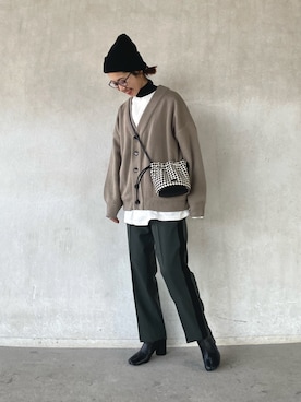 「chiiiibag」｜yukariさん（レディース・168cm）の冬コーディネート