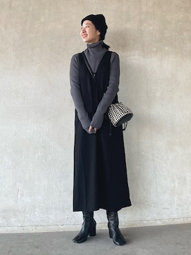 yukariさん(レディース・168cm)の冬コーディネート