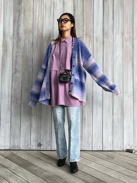 「EDWIN」｜「アイテム（ブーツ）」を使った、yukariさん（レディース・168cm）の秋コーディネート