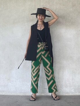 「A.EMERY（エーエメリー）のアイテム」を使った、yukariさん（レディース・168cm）の夏コーディネート
