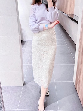 「JELLY BEANS」｜lilac さん（レディース・169cm）の冬コーディネート