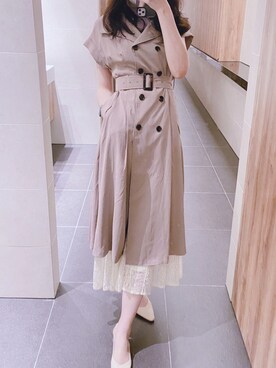 「COCO DEAL（ココディール）のアイテム」を使った、lilac さん（レディース・169cm）の秋コーディネート