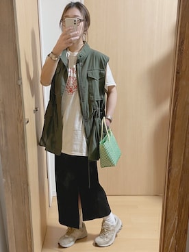 yumiさん（レディース・157cm）の春コーディネート