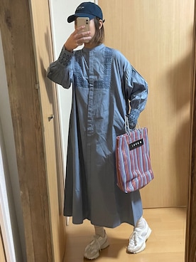 「MARNI（マルニ）のアイテム」を使った、yumiさん（レディース・157cm）の春コーディネート