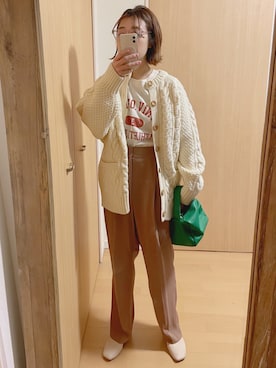 yumiさん（レディース・157cm）の冬コーディネート