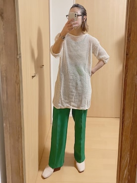 yumiさん（レディース・157cm）の春コーディネート