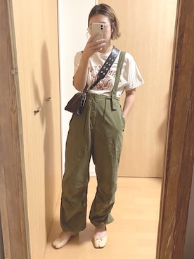 「BIGOTRE（ビゴター）のアイテム」を使った、yumiさん（レディース・157cm）の春コーディネート