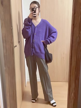 「サンダルに靴下」｜yumiさん（レディース・157cm）の秋コーディネート