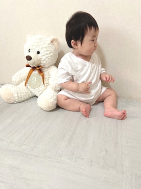 「9ヶ月」｜chanさん（キッズ・110cm）の夏コーディネート
