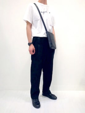 「アニエスベー」｜agnes b. HOMME 神戸大丸店さん（メンズ・178cm）の夏コーディネート