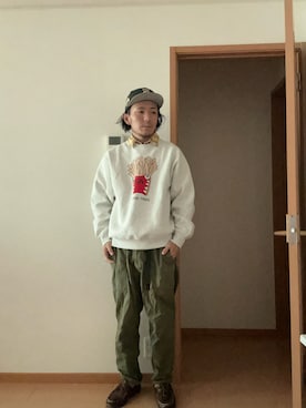 「アイテム（シューズ）」を使った、yuto178さん（メンズ・173cm）の秋コーディネート