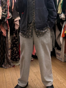 「アイテム（サンダル）」を使った、えいざんさん（メンズ・175cm）の秋コーディネート