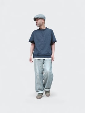 「ハンチング」｜addict(s)さん（メンズ・178cm）の春コーディネート