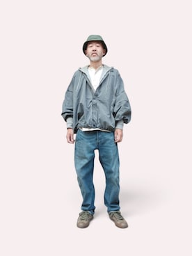 「H&M（エイチ・アンド・エム）のアイテム」を使った、addict(s)さん（メンズ・178cm）の秋コーディネート