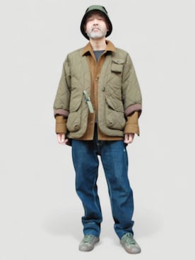 「アイテム（ジャケット/アウター）」を使った、addict(s)さん（メンズ・178cm）の冬コーディネート