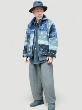 「JOURNAL STANDARD（ジャーナルスタンダード）のアイテム」を使った、addict(s)さん（メンズ・178cm）の冬コーディネート