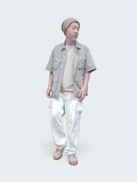 「LACOSTE（ラコステ）のアイテム」を使った、addict(s)さん（メンズ・178cm）の春コーディネート